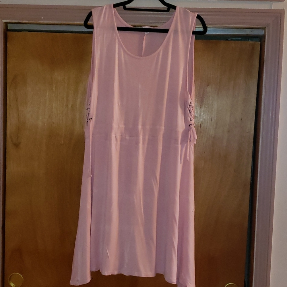 Pale pink sleeveless dress - Picture 2 of 8